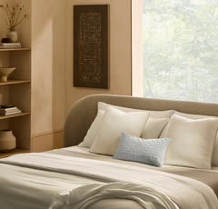 Threadmark Pillow Cover (22x22) - Soft White/Melange Natural