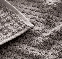 Turkish Waffle Bath Mat - Stone