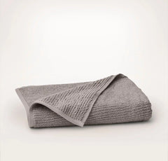 Turkish Ribbed Bath Towel - Stone