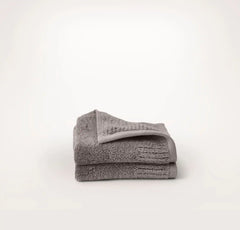 Turkish Ultra Plush Washcloths (Pair) - Stone