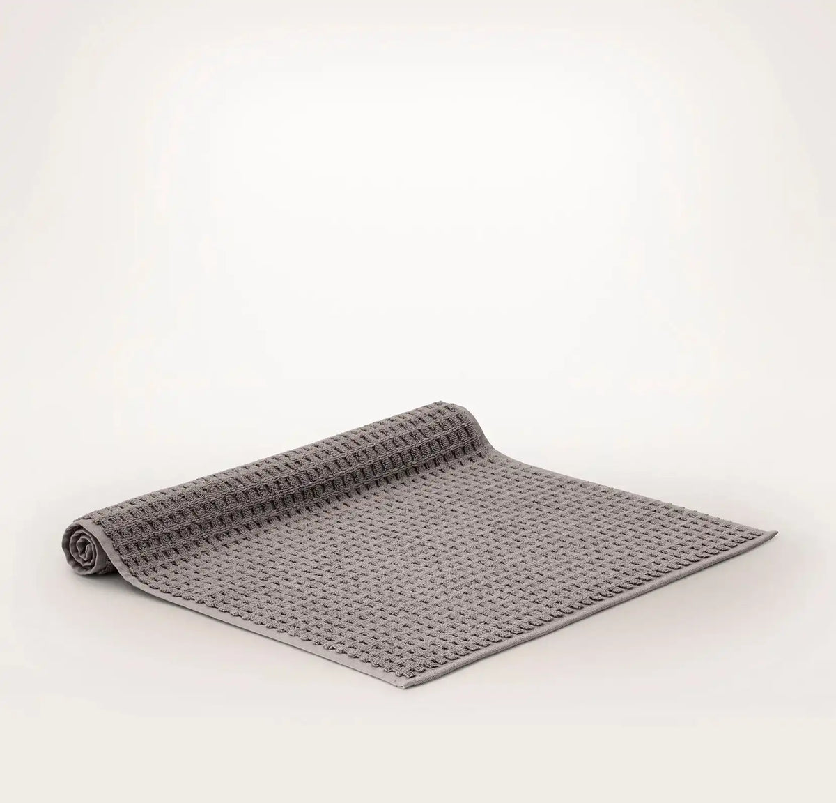 Turkish Waffle Bath Mat - Stone