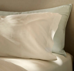 Signature Vintage Washed Pillowcase Set - Vintage Cream
