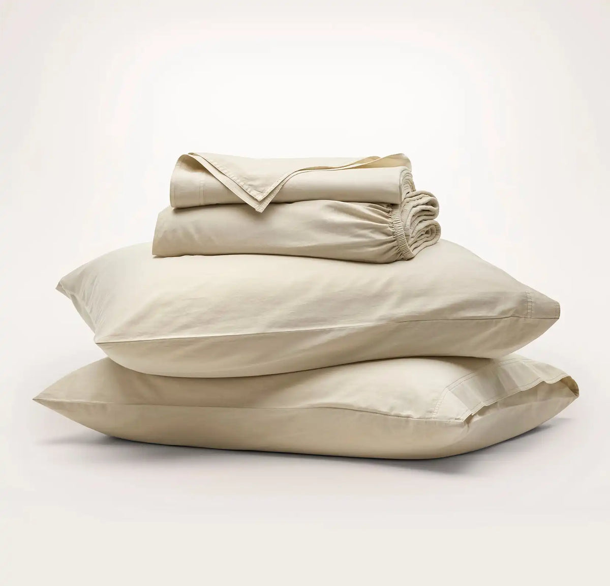 Signature Vintage Washed Sheet Set - Vintage Sand