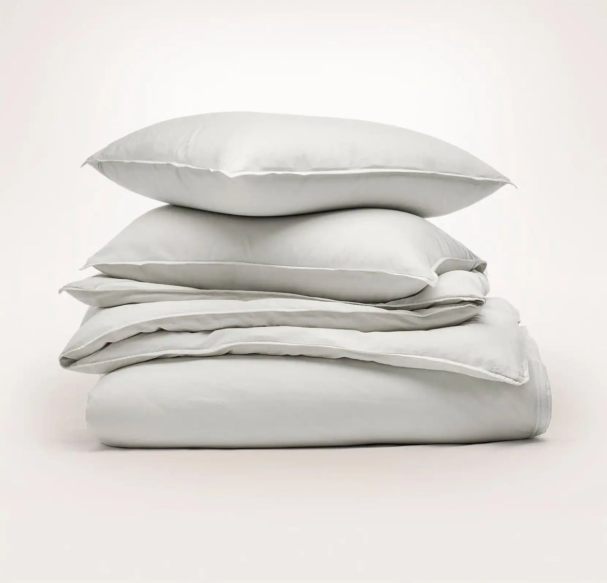Signature Vintage Washed Duvet Set - Vintage Mist