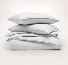 Signature Vintage Washed Duvet Set - Vintage Sky