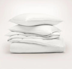 Signature Vintage Washed Duvet Set - Vintage White