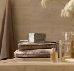 Turkish Ribbed Bath Towel Starter Bundle