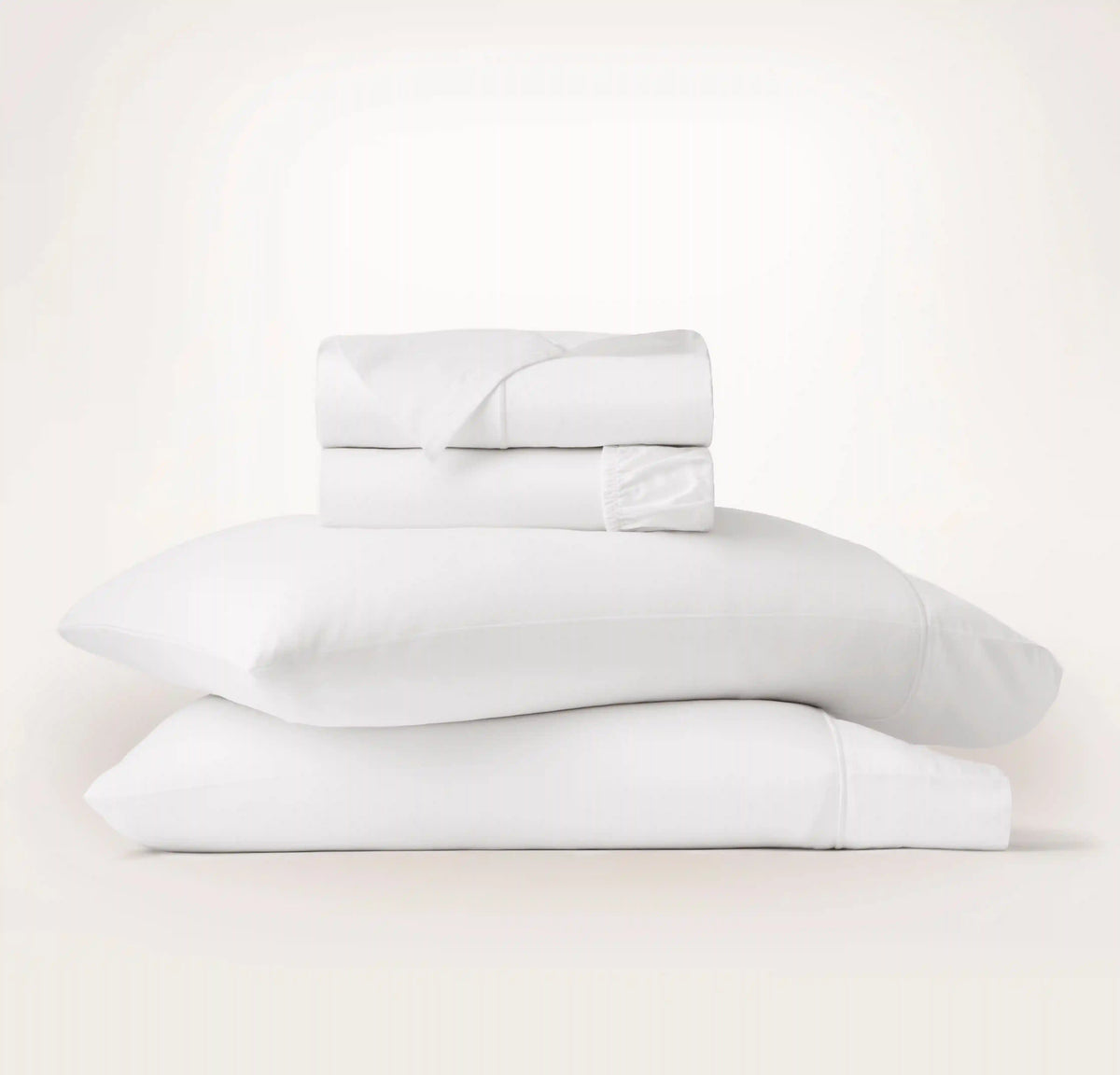 Signature Embellished Sheet Set - White/White Embroidered
