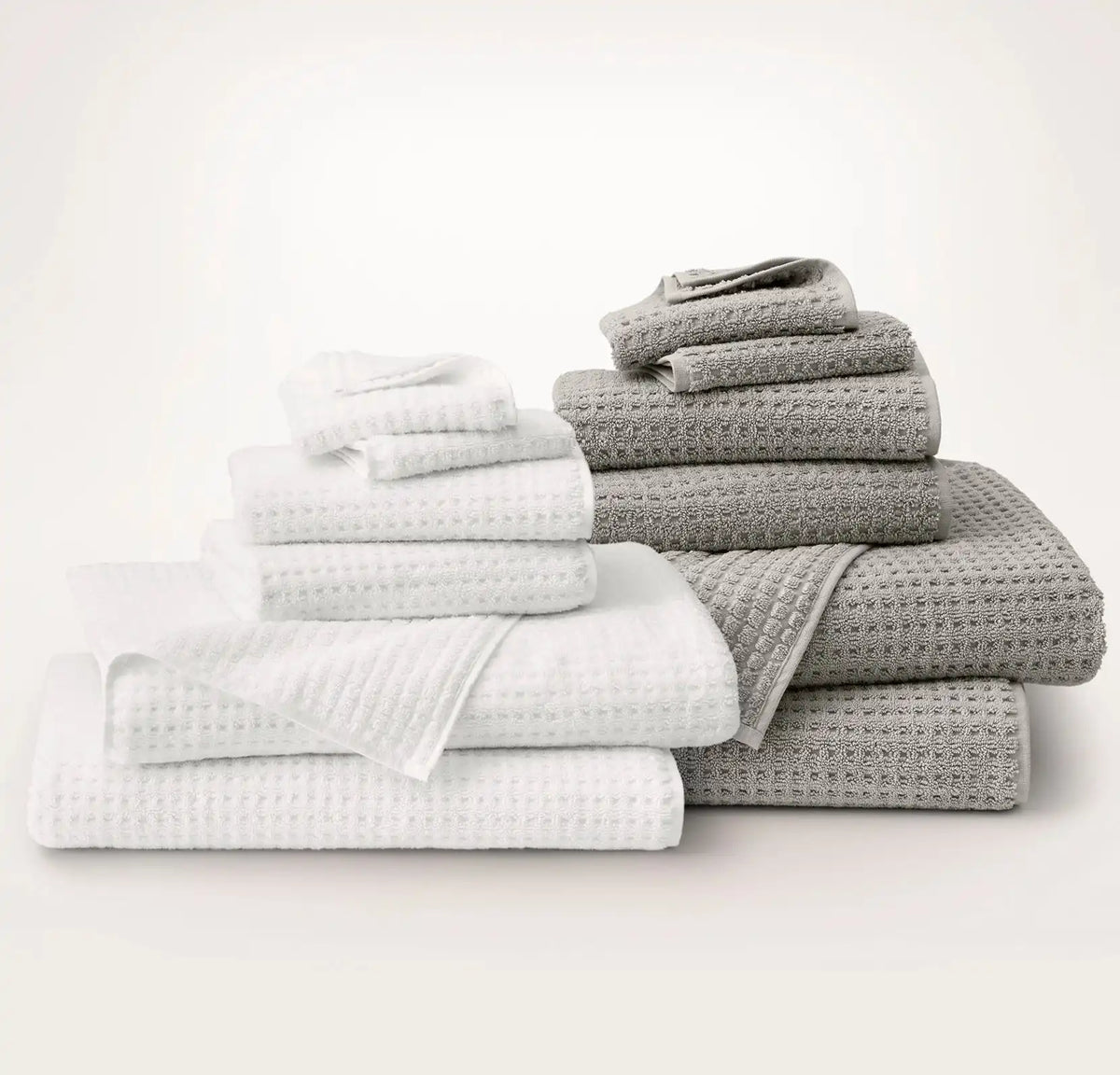 Complete Turkish Waffle Bath Sheet Bundle