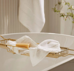 Plush Washcloths (Pair) - White
