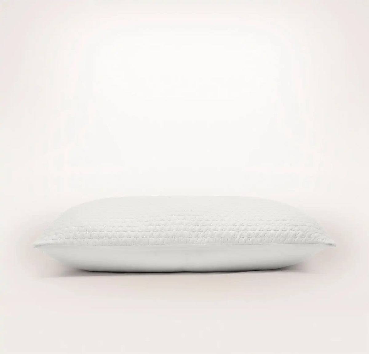 Signature Textured Stitch Quilted Sham - White