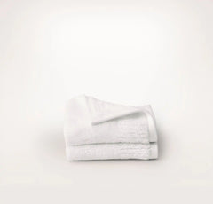 Turkish Ultra Plush Washcloths (Pair) - White
