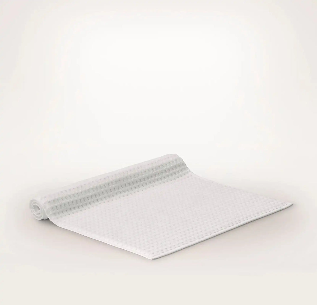 Turkish Waffle Bath Mat - White