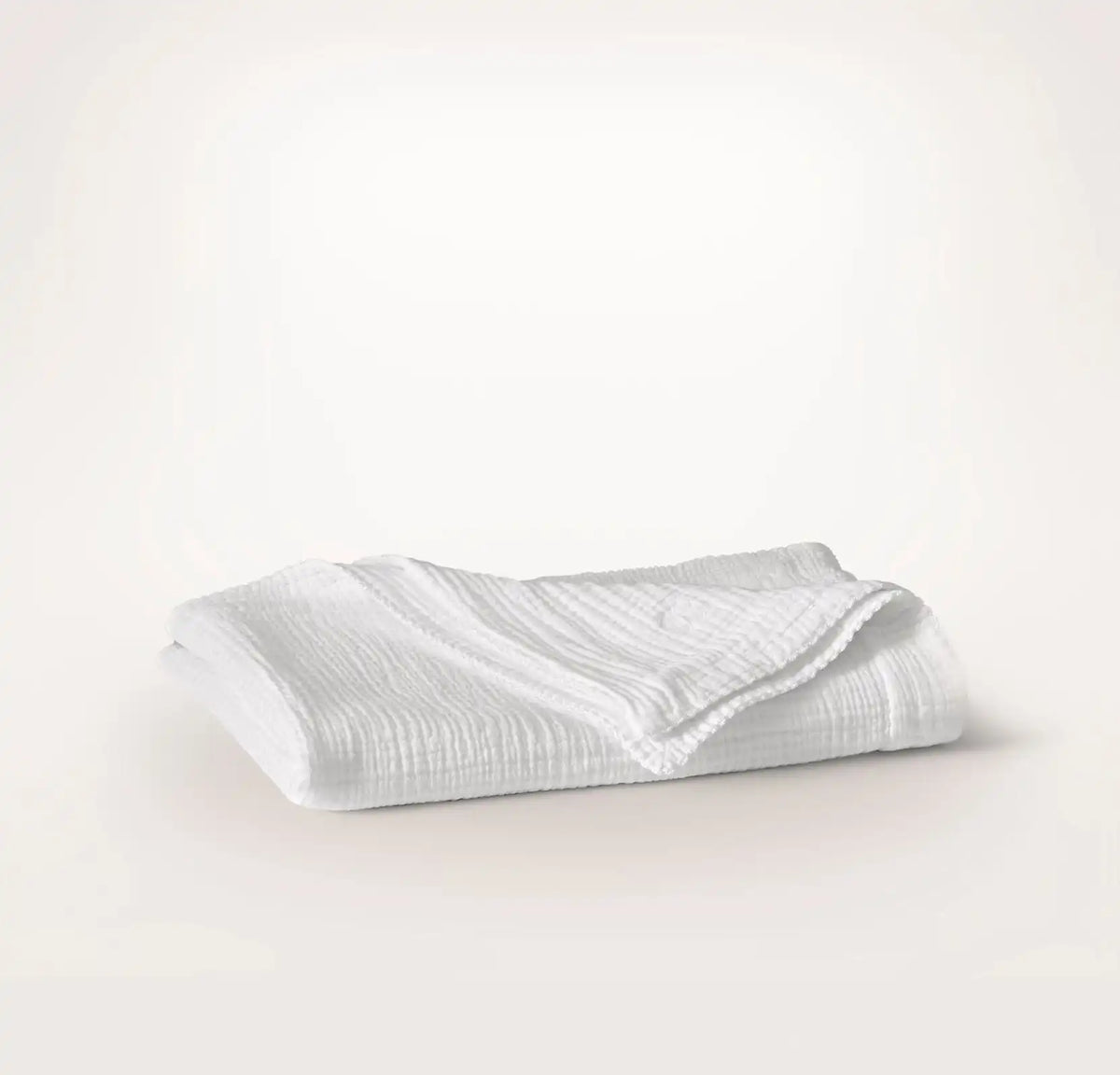 Dream Baby Blanket - White/White Picot