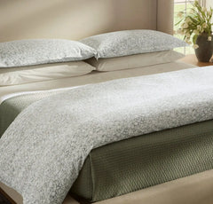 Percale Hemmed Duvet Set - Meadow Garden