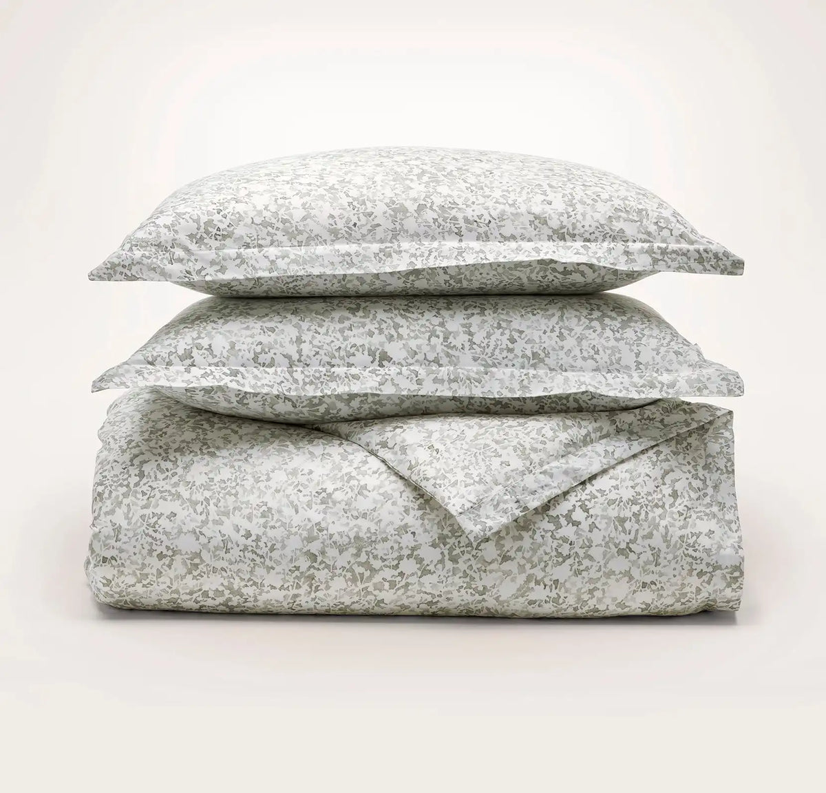 Percale Hemmed Duvet Set - Meadow Garden