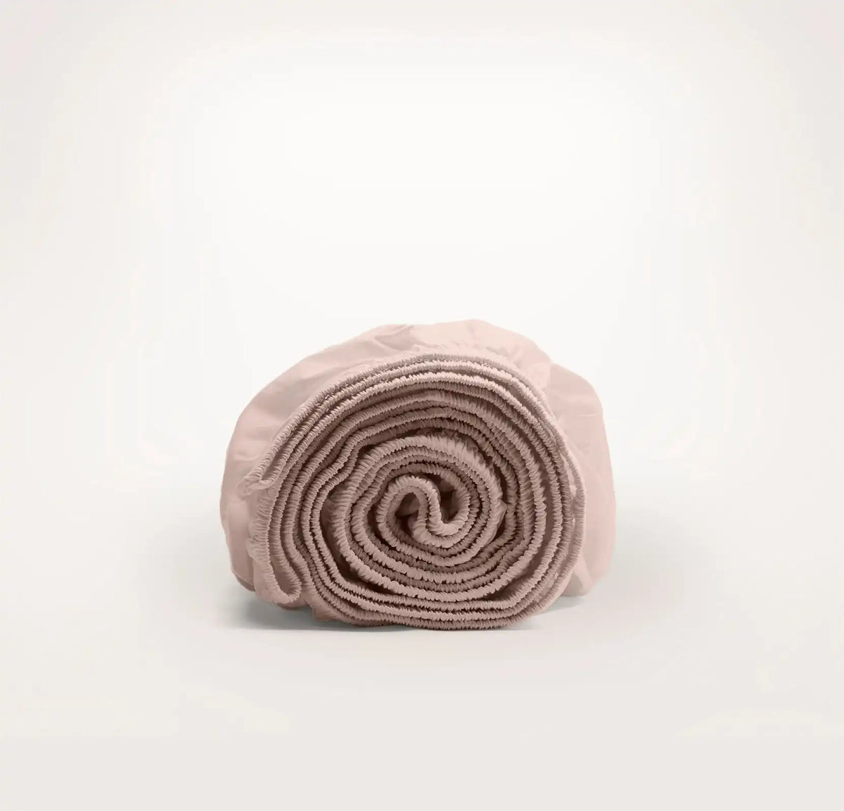 Percale Hemmed Fitted Sheet - Dusty Rose