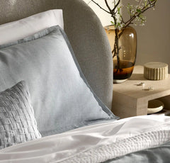 Linen Duvet Set - Melange Shore