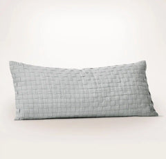 Linen Woven Icon Pillow Cover (Lumbar) - Melange Shore