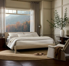 Mosaic Waffle Comforter - Mist/Cream/Oak