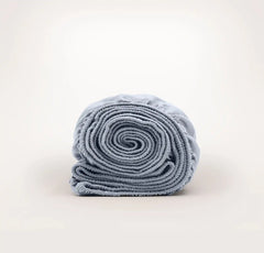 Percale Hemmed Fitted Sheet - Hydrangea