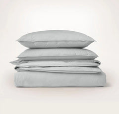 Percale Vintage Washed Duvet Set - Vintage Shore