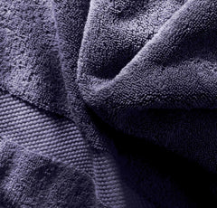 Plush Bath Sheet - Coastal Navy