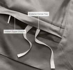 Reserve Duvet Set - Stone