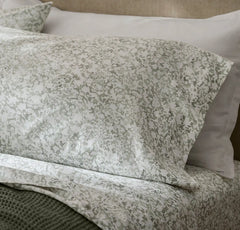 Percale Hemmed Pillowcase Set - Meadow Garden