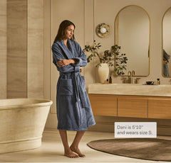 Turkish Ultra Plush Robe - Mineral