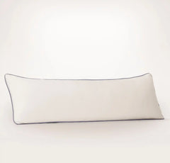 Threadmark Pillow Cover (Grand Lumbar) - Soft White/Melange Bay