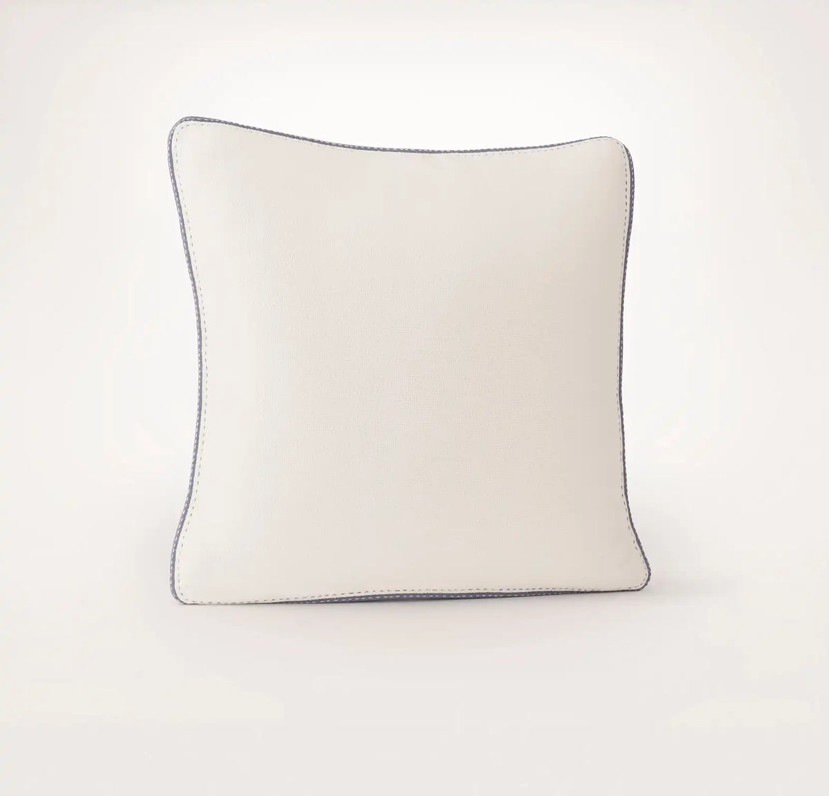Threadmark Pillow Cover (22x22) - Soft White/Melange Bay