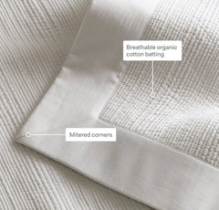 Signature Stitchline Sham - Mist