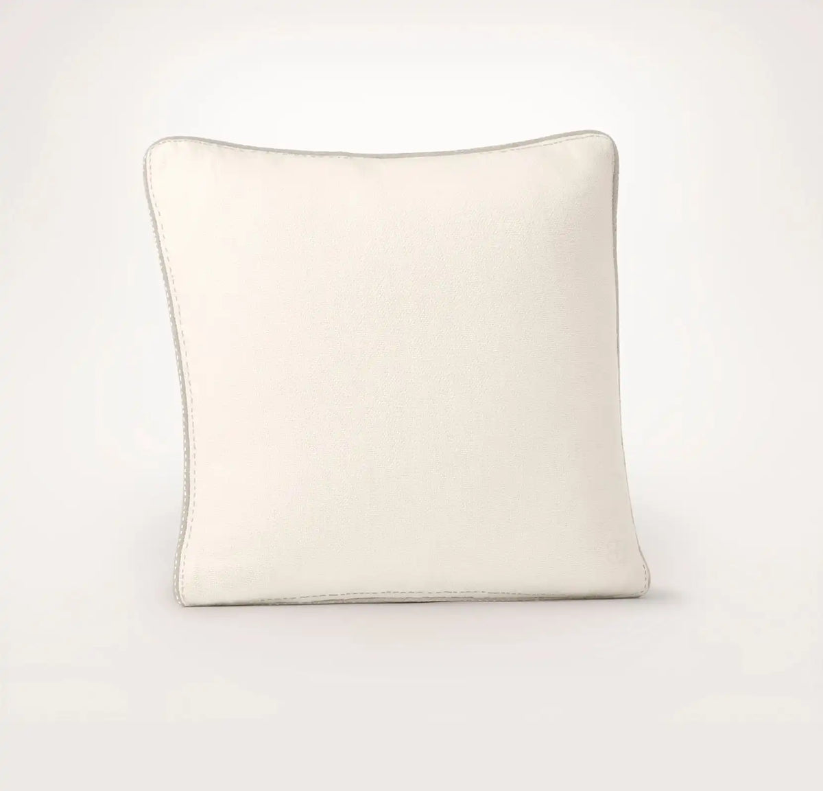 Threadmark Pillow Cover (22x22) - Soft White/Melange Natural