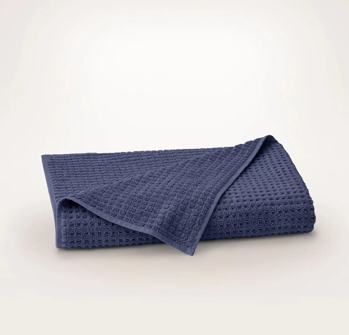 Turkish Waffle Bath Sheet - Coastal Navy