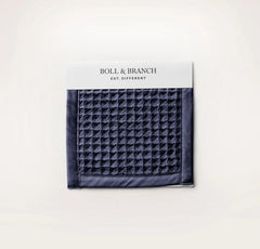 Waffle Fabric Swatch - Coastal Navy
