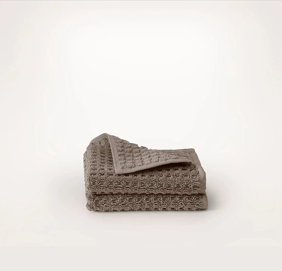 Turkish Waffle Washcloths (Pair) - Walnut