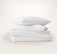 Signature Vintage Washed Comforter Set - Vintage White
